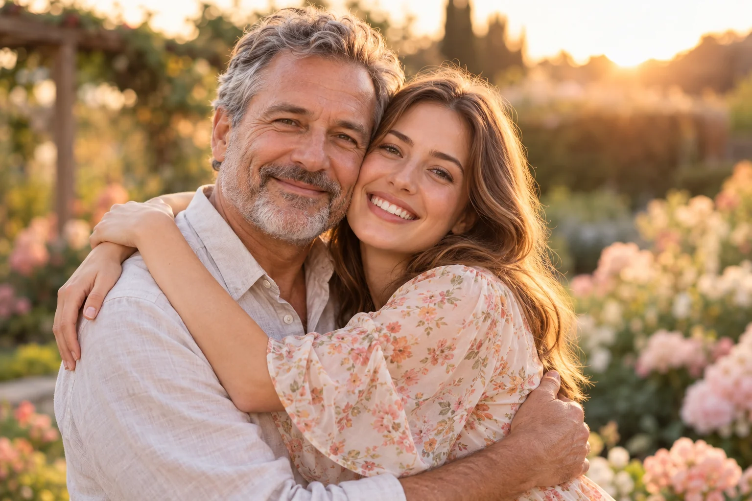 A warm, personal moment for dad